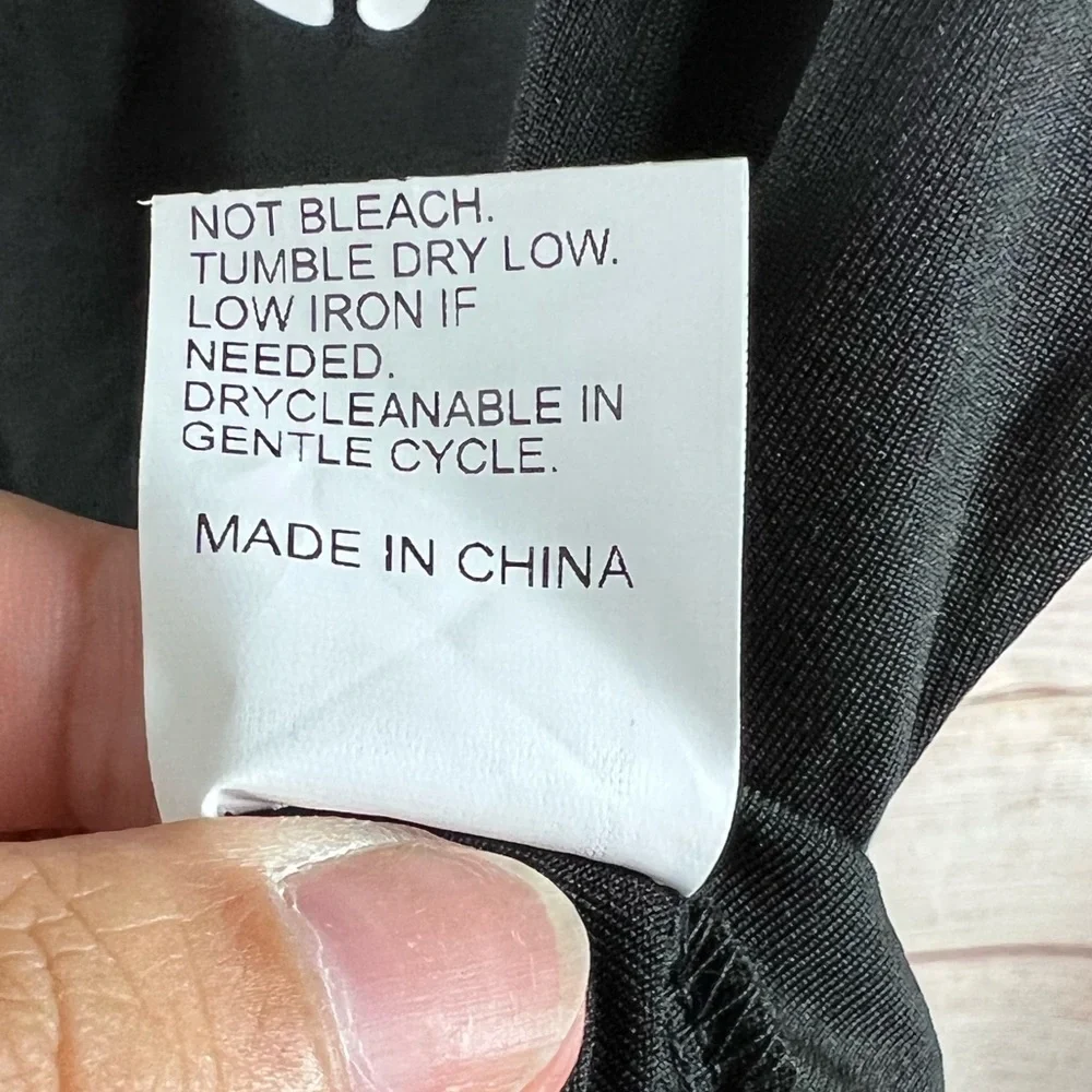 NWOT Shein Curve Bodysuit Skeleton Hands - Picture 5 of 6